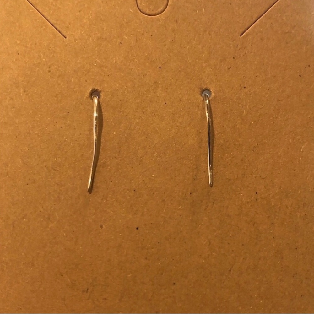 LOIS HILL Round Granulated Cut Out Drop Dangle Sterling Silver Earrings Vintage - Picture 2 of 4